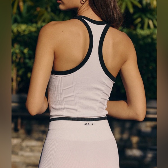 2pc Set ALALA Barre Seamless Tank Top & Shorts - Picture 16 of 16